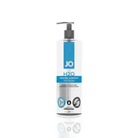Змазка на водній основі JO H2O ORIGINAL (480 мл) оліїста і гладенька, рослинний гліцерин — Переглянути зображення 1