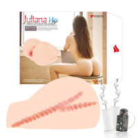 Мастурбатор Kokos Juliana 2WayPlus с вибрацией и массажем с функцией массажа и вибрацией