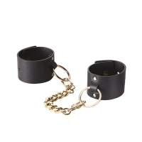 Наручники Bijoux Indiscrets MAZE — Wide Cuffs Black — Переглянути зображення 1