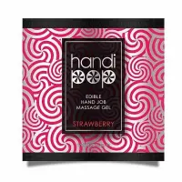 Пробник Sensuva - Handipop Strawberry (6 мл) — Переглянути зображення 1