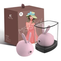 Вакуумний стимулятор з вібрацією KISTOY Miss KK Pink — Переглянути зображення 5