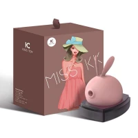 Вакуумний стимулятор з вібрацією KISTOY Miss KK Pink — Переглянути зображення 7