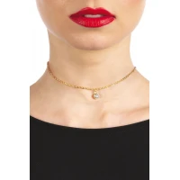 Кольє на спину Bijoux Pour Toi - Lise Gold — Переглянути зображення 3