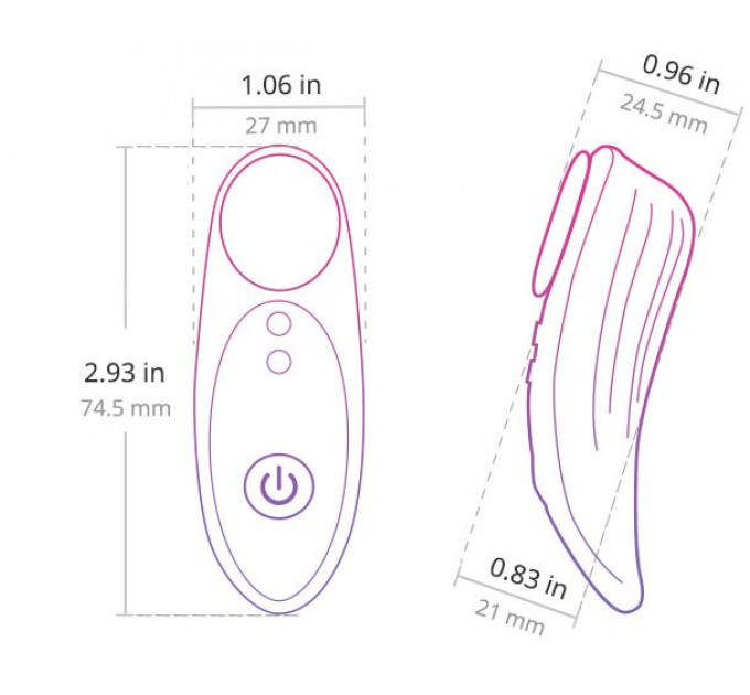 Смарт-вибратор в трусики Lovense Ferri