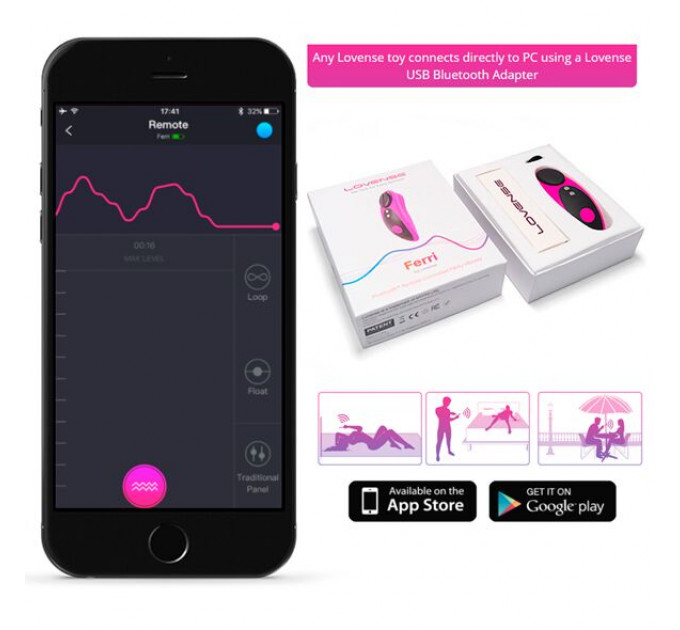 Смарт-вибратор в трусики Lovense Ferri