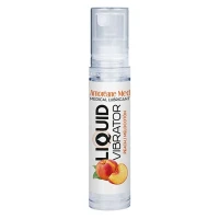 Лубрикант з ефектом вібрації Amoreane Med Liquid Vibrator Peach (10 мл) — Переглянути зображення 1