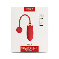 Виброяйцо Svakom Ella Red — Просмотреть изображение 8