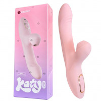 Вибратор-кролик с вращением ствола и вакуумной стимуляцией KISSTOY Katy Max — Просмотреть изображение 5