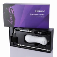 Набір адаптерів «для нього» для секс-машин Hismith KlicLok System Set for Him, з мастурбатором — Переглянути зображення 8