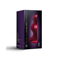 Універсальний sit-on-top вібратор Rocks Off Ruby Glow Blush, пульт ДК — Просмотреть изображение 11