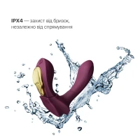 Смарт-вібратор у трусики Zalo - AYA Velvet Purple, насадка та пульт ДК — Просмотреть изображение 5