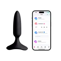 Анальна смарт-вібропробка Lovense Hush 2, розмір XS — Переглянути зображення 1