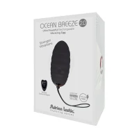 Віброяйце Adrien Lastic Ocean Breeze 2.0 Black, пульт ДК, дуже потужний мотор, 10 віброрежимів — Переглянути зображення 4