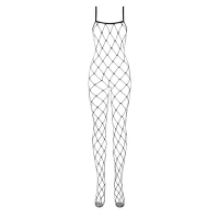 Бодістокінг з великим вічком і відкритими грудьми Obsessive Bodystocking N102 S/M/L, чорний — Просмотреть изображение 3