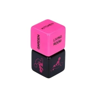 Набір кубиків Wooomy Ooo 5 Dice Set (EN): місця та пози для сексу, інтимні дії та частини тіла — Переглянути зображення 2