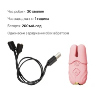 Смарт-вібратор для грудей Zalo - Nave Coral Pink, пульт ДК, робота через додаток — Переглянути зображення 10