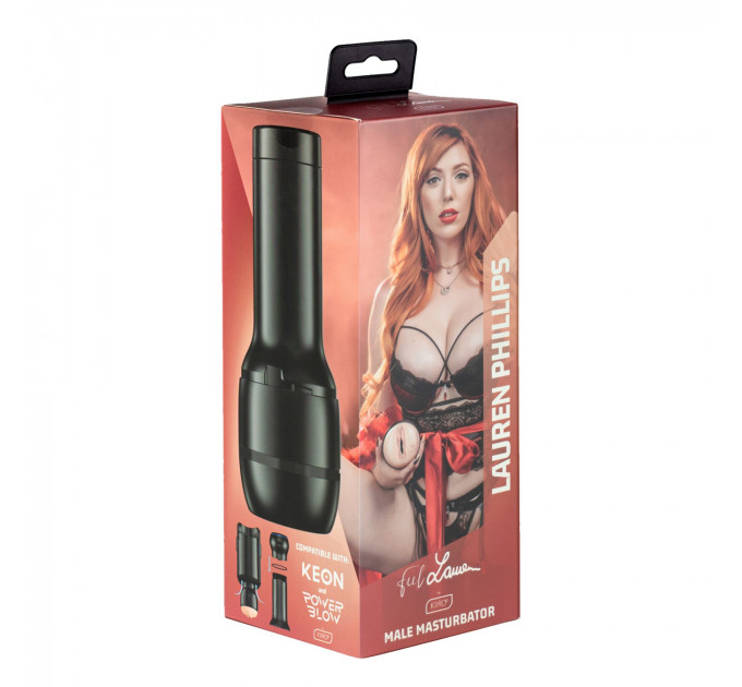 Мастурбатор Kiiroo Feel Lauren Phillips PBC, сумісний з PowerBlow і Keon