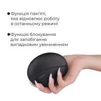 Вакуумний кліторальний смарт-стимулятор Svakom Pulse Galaxie Midnight Black, проєктор зоряного неба — Переглянути зображення 8