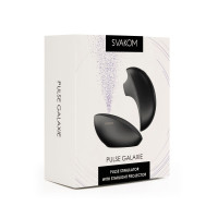 Вакуумный клиторальный смарт-стимулятор Svakom Pulse Galaxie Midnight Black, проектор звездного неба — Просмотреть изображение 12