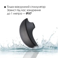 Вакуумний кліторальний смарт-стимулятор Svakom Pulse Galaxie Midnight Black, проєктор зоряного неба — Переглянути зображення 10