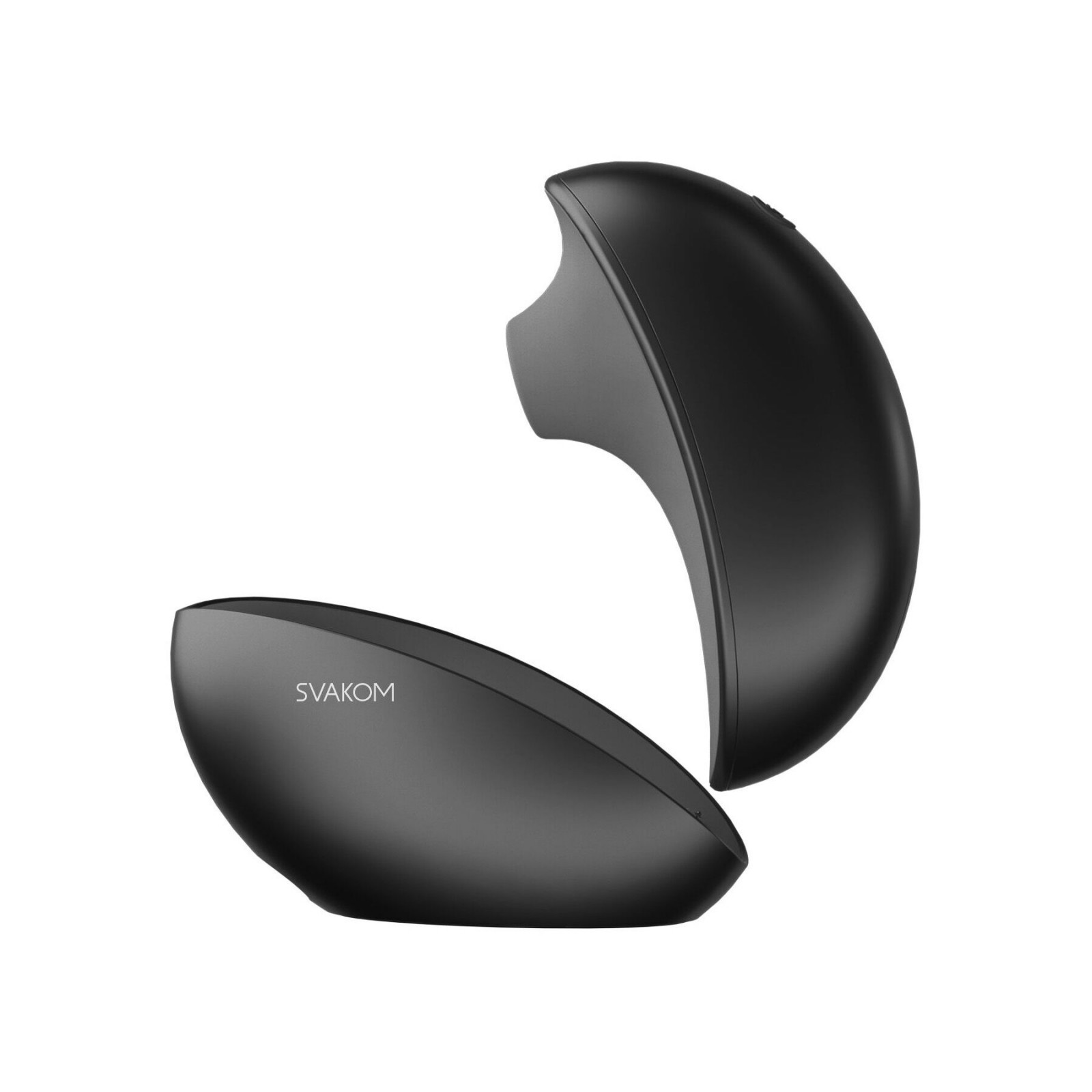 Вакуумный клиторальный смарт-стимулятор Svakom Pulse Galaxie Midnight Black, проектор звездного неба