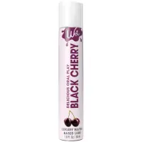 Лубрикант на водній основі Wet Oral Play Black Cherry (30 мл), їстівний, без цукру — Переглянути зображення 1