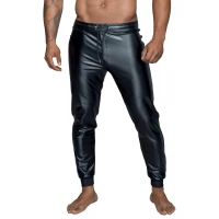 Чоловічі трегінси Noir Handmade H063 Powerwetlook treggings, XL, мокрий ефект — Переглянути зображення 1