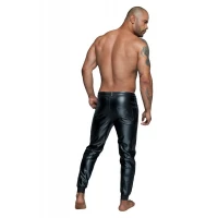Чоловічі трегінси Noir Handmade H063 Powerwetlook treggings, XL, мокрий ефект — Переглянути зображення 3