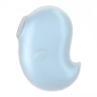Вакуумний кліторальний стимулятор з вібрацією Satisfyer Cutie Ghost Blue — Переглянути зображення 2