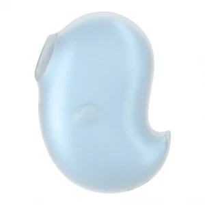 Вакуумний кліторальний стимулятор з вібрацією Satisfyer Cutie Ghost Blue
