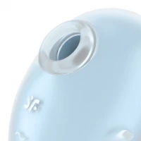 Вакуумний кліторальний стимулятор з вібрацією Satisfyer Cutie Ghost Blue — Переглянути зображення 4