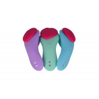 Вибратор в трусики FairyGasm HeartGem blue, на магните, пульт ДУ — Просмотреть изображение 12