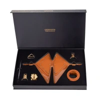 Маска на очі LOCKINK Vixen Blindfold, коричнева, натуральна шкіра, регульований обсяг — Переглянути зображення 6