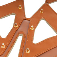 Маска на очі LOCKINK Vixen Blindfold, коричнева, натуральна шкіра, регульований обсяг — Переглянути зображення 7