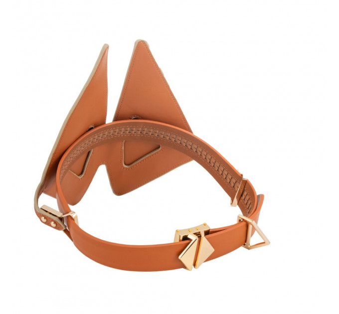 Маска на очі LOCKINK Vixen Blindfold Brown Set