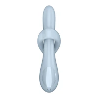 Вібратор з ротацією Satisfyer Heat Flex 4 Blue, підігрів до 39°C — Переглянути зображення 4