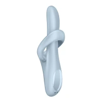 Вібратор з ротацією Satisfyer Heat Flex 4 Blue, підігрів до 39°C — Переглянути зображення 3