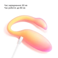 Смарт-віброяйце Magic Motion Flamingo Max Orange 2 в 1: віброяйце та тренажер Кегеля, 10 режимів — Переглянути зображення 8