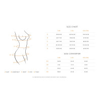 Корсет Obsessive Arrowel White corset L/XL, з підв’язками для панчіх — Переглянути зображення 4