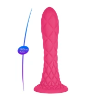 Фалоімітатор SilexD Fantasy Liquid Silicone Dreamy 7in Pink — Переглянути зображення 5