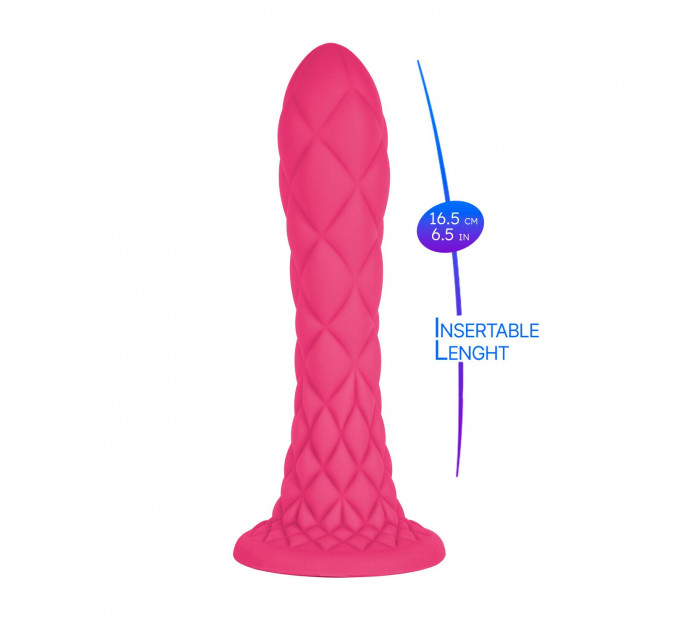 Фалоімітатор SilexD Fantasy Liquid Silicone Dreamy 7in Pink