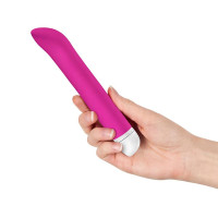 Вибратор для точки G Fun Factory JOUPIE Magenta, диаметр 2,5 см, на батарейках — Просмотреть изображение 3