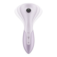 Вібромасажер Satisfyer Wand-erful з вакуумною кліторальною стимуляцією