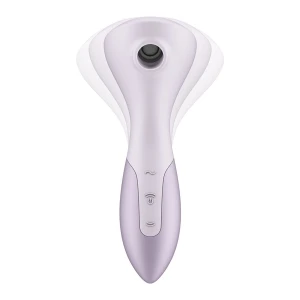 Вібромасажер Satisfyer Wand-erful з вакуумною кліторальною стимуляцією