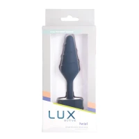 Анальна пробка Lux Active Twist Plug Small Blue — Переглянути зображення 10