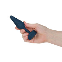 Анальна пробка Lux Active Twist Plug Small Blue — Переглянути зображення 5