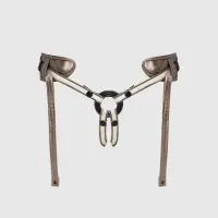 Трусики для страпону Strap-On-Me Leatherette Harness DESIROUS - NEW DESIGN — Переглянути зображення 2