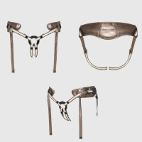 Трусики для страпону Strap-On-Me Leatherette Harness DESIROUS - NEW DESIGN — Переглянути зображення 3