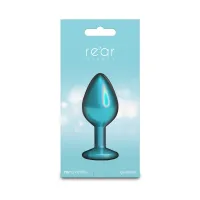Анальна пробка NS Novelties Rear Assets - Iridescent Teal - Medium - Teal — Переглянути зображення 4