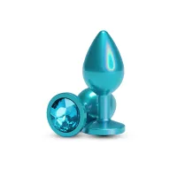 Анальна пробка NS Novelties Rear Assets - Iridescent Teal - Medium - Teal — Переглянути зображення 1